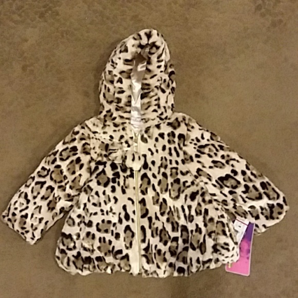 baby leopard print jacket